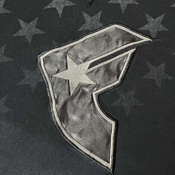 Famous Stars & Straps Hoodie Mens XL Vintage Y2K Sweatshirt Pullover AOP - Picture 2 of 16